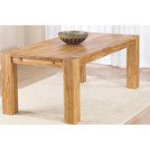 Madrid Chunky Solid Oak Dining Table