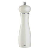 Verona 20 cm White Gloss Pepper Mill
