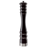 Munich Wood Pepper Mill in Black Gloss