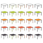 Lord Q Square Table - 130cm