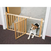 18" Walk-Over Wood Gate with Door