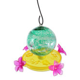 Hummingbird Feeder with Pearlized Glass Ball