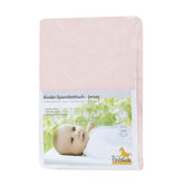 Spannbetttuch in Rosa