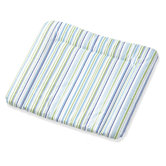 Standard-Wickelauflage in Blau / Gr&uuml;n mit Streifen