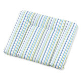 Supersoft-Wickelauflage in Blau / Gr&uuml;n mit Streifen
