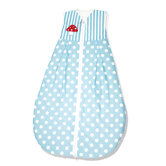 130cm Winter-Kugelschlafsack "Gl&uuml;ckspilz" in Hellblau