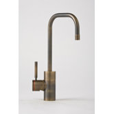 Fulton One Handle Single Hole Bar Faucet with Built-In Diverter and Lever Handle