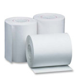 Thermal Paper Roll, 3-1/8"x230', 50/CT, White
