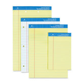 Perforated Junior Legal Pad, 5"x8", Canary, 50 Sheets