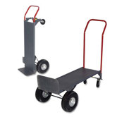 Convertible Hand Truck, w/Deck, 21"x18"x47", 800 lb. Cap.