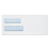 Double Window Envelope, No 9, 3-7/8"x8-7/8", 500/BX, White
