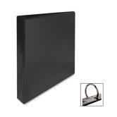 Slant Ring View Binder, 1"Capacity, 11"x8-1/2", Black