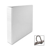 Slant Ring View Binder, 1-1/2"Capacity, 11"x8-1/2", White