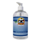 Gel Hand Sanitizer, Clear, Pump Bottle, 16 oz