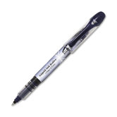 Liquid Ink Rollerball Pen, Translucent Barrel, Black, 0.7mm