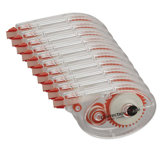 Side-Apply Correction Tape , Tear-resistant, Smoke Dispenser (10 Pack)