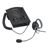 Compucessory Amplifier/Over-the-Ear Headset Kit, Black