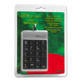 Compucessory USB Ports Keypad, Dark gray