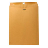 Recycled Clasp Envelopes, Yellow, 9"x12", 28Lb, 100 per Box