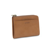 J Hartmann Reserve Small Zip Wallet in Natural