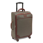 Wings 20" Expandable Mobile Traveler Spinner in Cognac