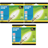 Halogen Kerze (3er Pack)
