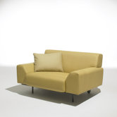 Armchair with Castor by Cini Boeri