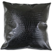 Gator II Fiber Pillow in Black