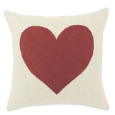 Linen Natural with Linen Heart Fiber Pillow