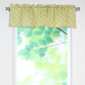 Chit Chat Cotton Rod Pocket Curtain Valance