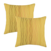 Doodle Embroidered Fiber Pillow (Set of 2 )