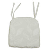 Dillion Embroidered Polyester S-Backed Seat Cushion