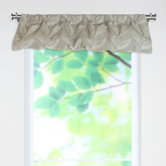 Dillion Embroidered Polyester Balloon Valance