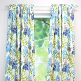 Monaco Breeze Cotton Rod Pocket Curtain Panel