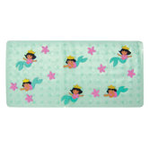 Nickelodeon Dora the Explorer Dimensional Vinyl Bath Mat Mermaid