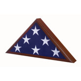 Veteran Flag Case / Urn in Walnut