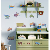 Transportation Peel and Stick Wall Sticker