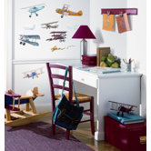 Vintage Planes Peel and Stick Wall Sticker