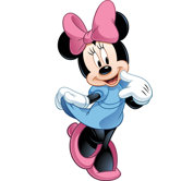 Licensed Designs Minnie Mouse Peel and Stick Giant Wall Decal