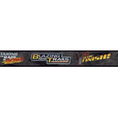 Cars First To The Finish Line Border in Dark Gray