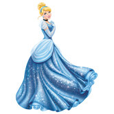 Disney Princess Cinderella Glamour Peel and Stick Giant Wall Decal