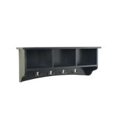 Shaker Cottage Coat Hooks with Storage