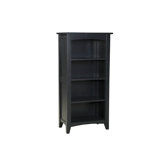 Shaker Cottage Tall Bookcase in Black
