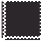 Economy SoftFloors Set in Black / Grey