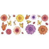 Just for Kids Daisy Daze Self Stick Room Appliqu&eacute;