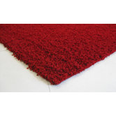 Langflorteppich "Curly" in Rot