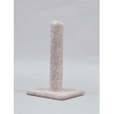 Carpet Scratching Post in White