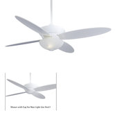 52" Zen 4 Blade Ceiling Fan with Remote
