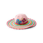 Butterfly Brim Hat - 3-6 Year