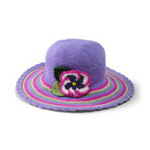 Kids' Flower Brim Hat